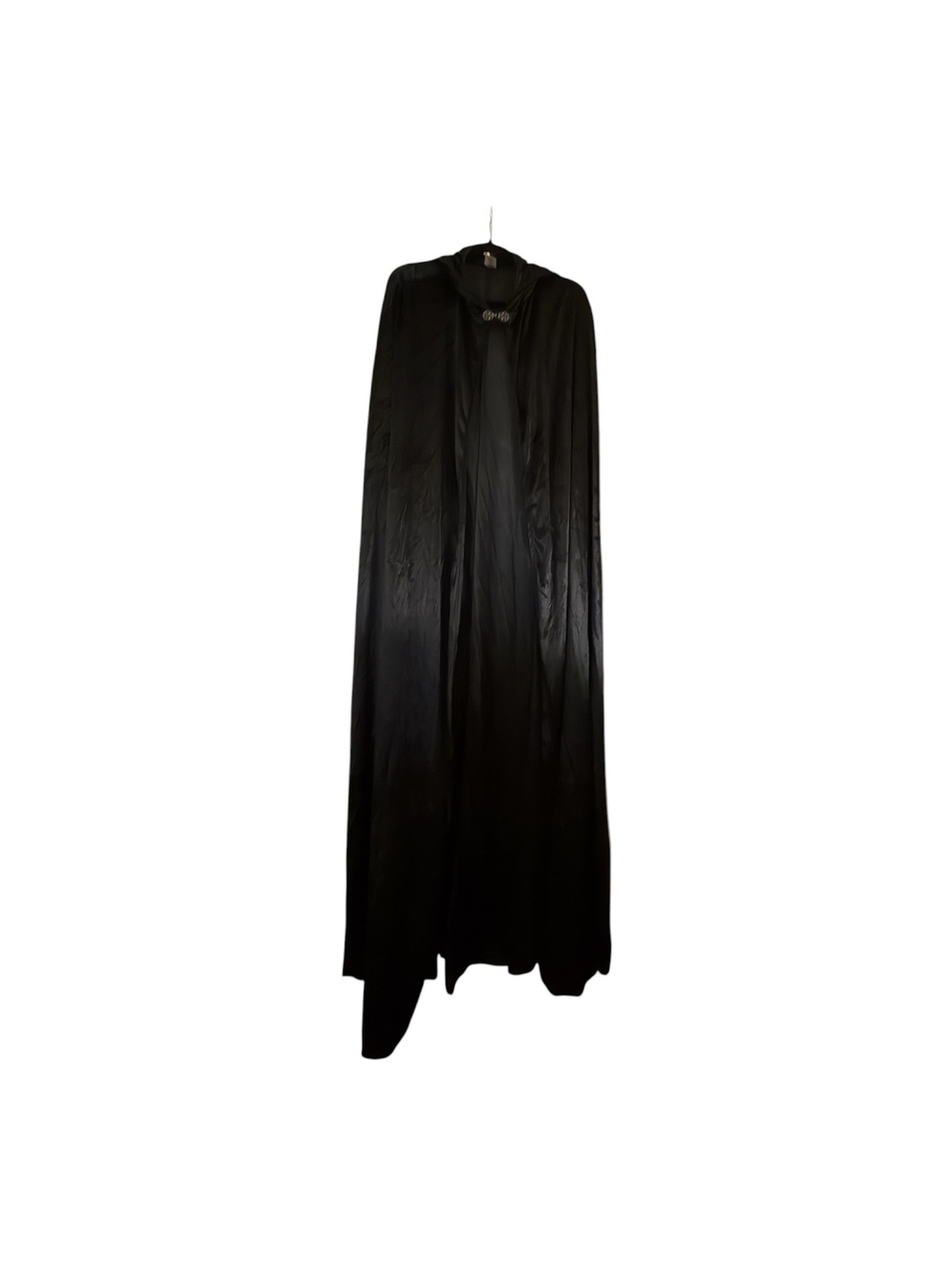 Black Velvet Hooded Cape Cloak